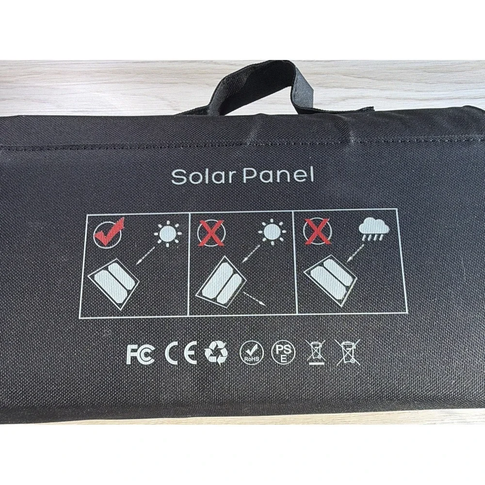 T13~ AP ALLPOWERS SOLAR CHARGER DUAL USB FOLDING